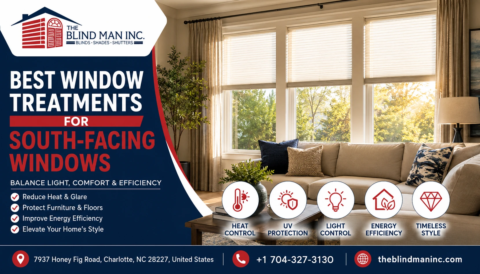 Best Window Treatments for South-Facing Windows