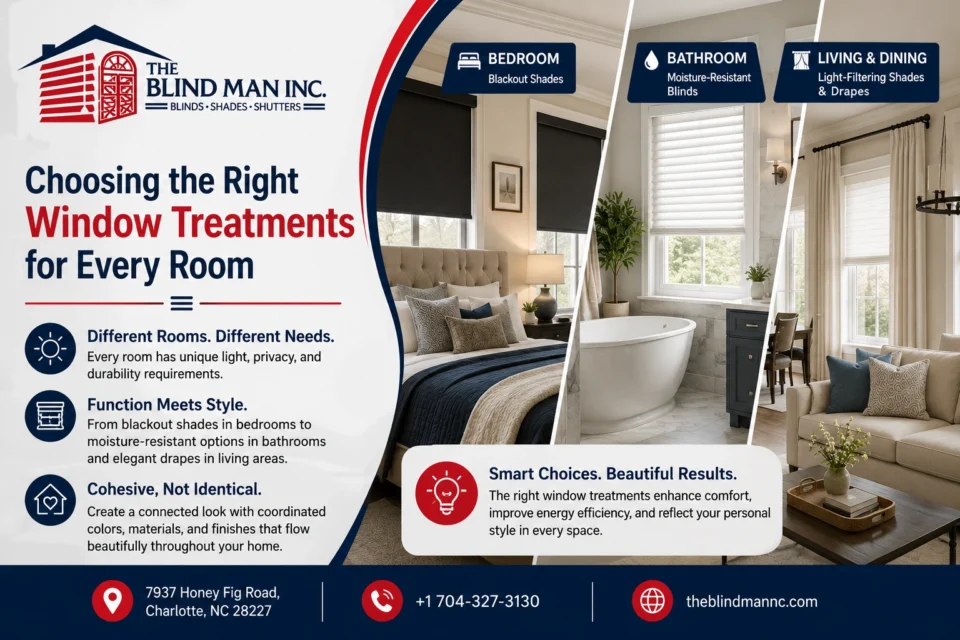Choosing the right window treatments