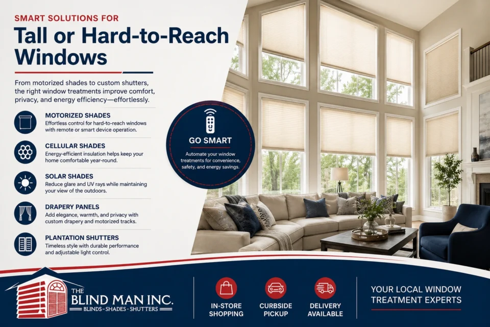 tall or hard to reach window