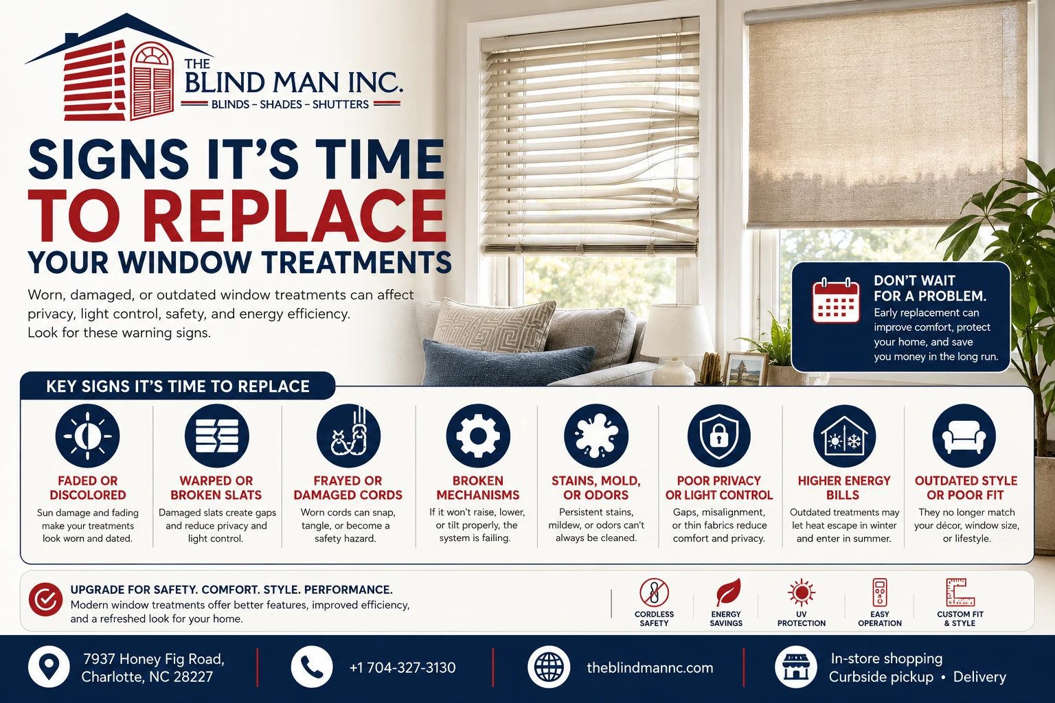 signs its time to replace your window treatments