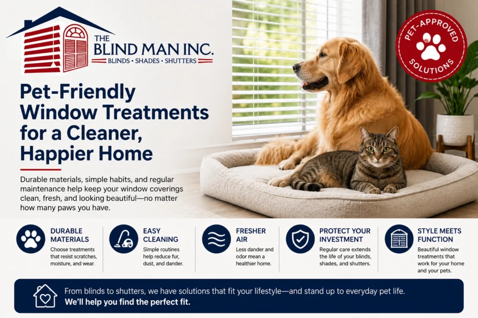 Pet Friendly Window Treatment