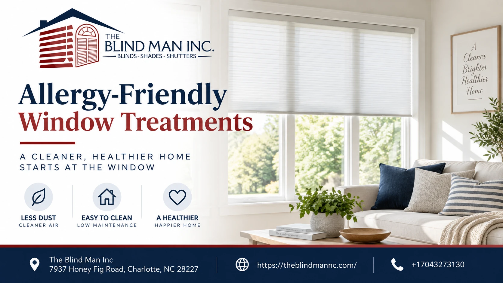 allergy friendly window treatments