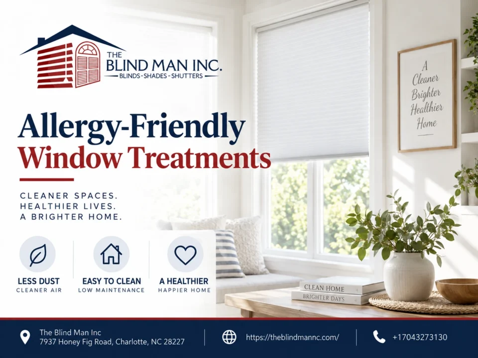 allergy friendly window treatments