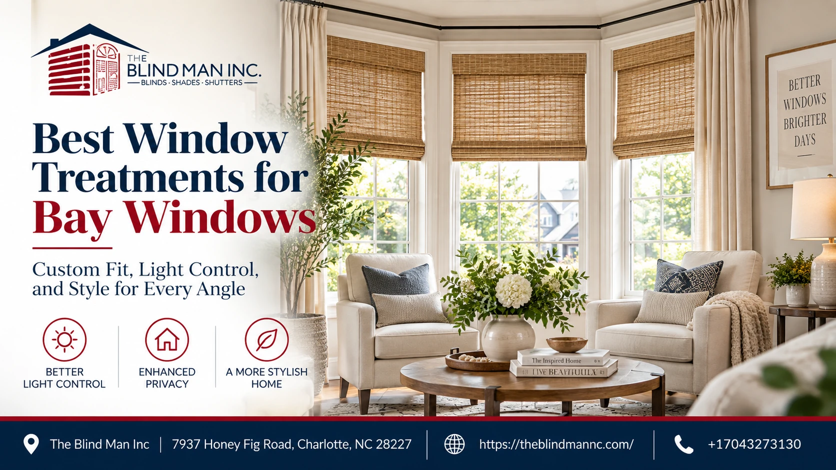 best window treatments for bay windows