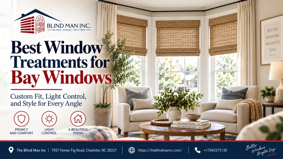 best window treatments for bay windows