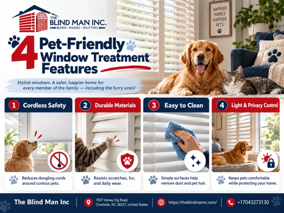 Best Window Treatments for Pet Owners