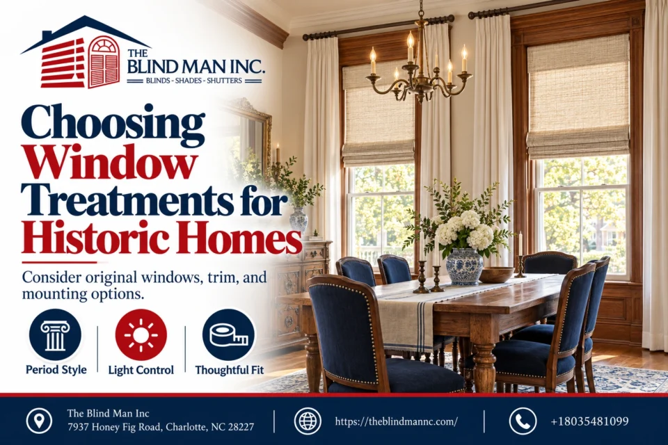 Choosing Window Treatments for Historic Homes