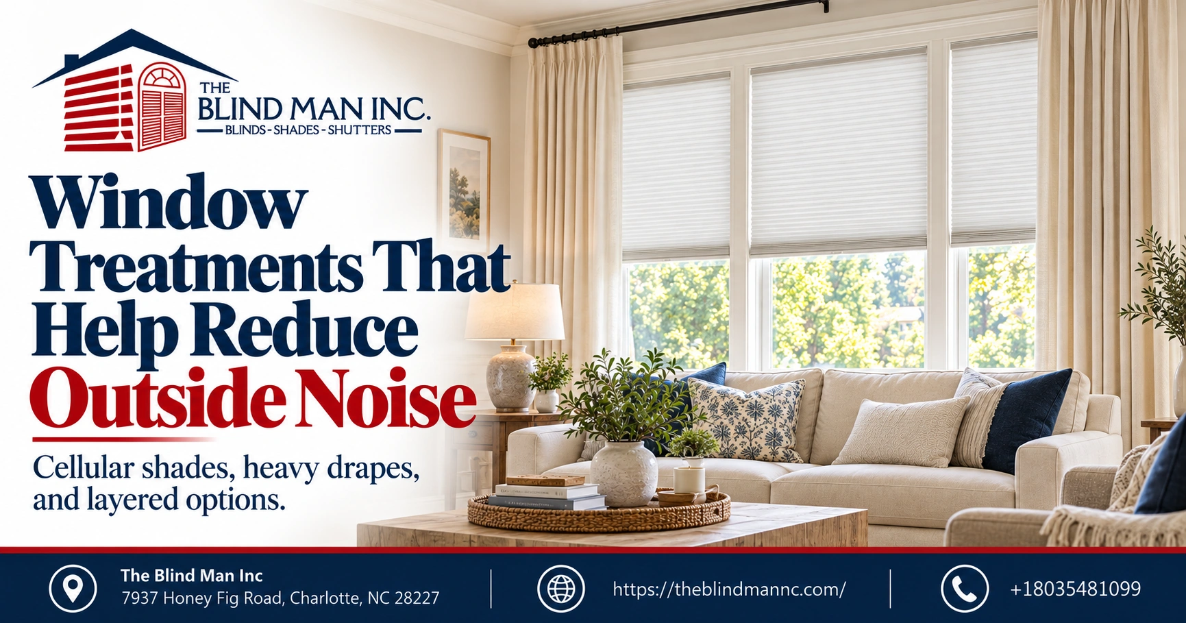 Window Treatments That Help Reduce Outside Noise