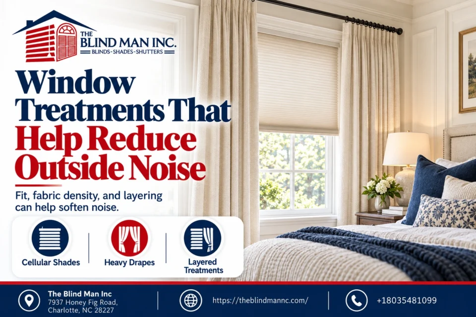 Window Treatments That Help Reduce Outside Noise