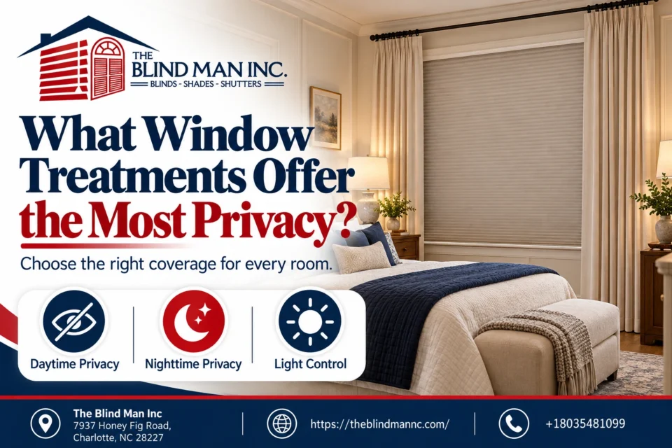 What Window Treatments Offer the Most Privacy