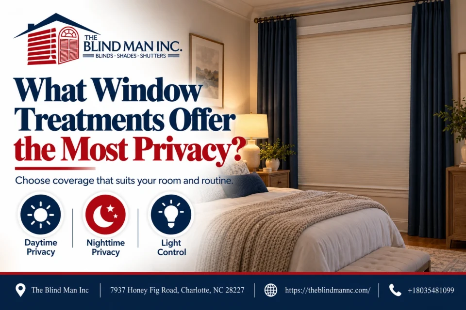 What Window Treatments Offer the Most Privacy