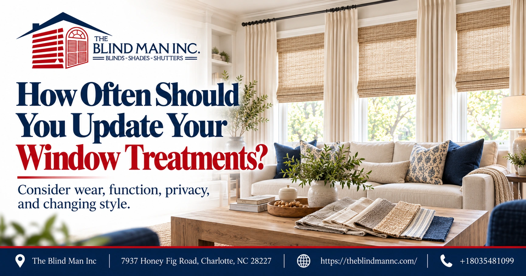 How Often Should You Update Your Window Treatments